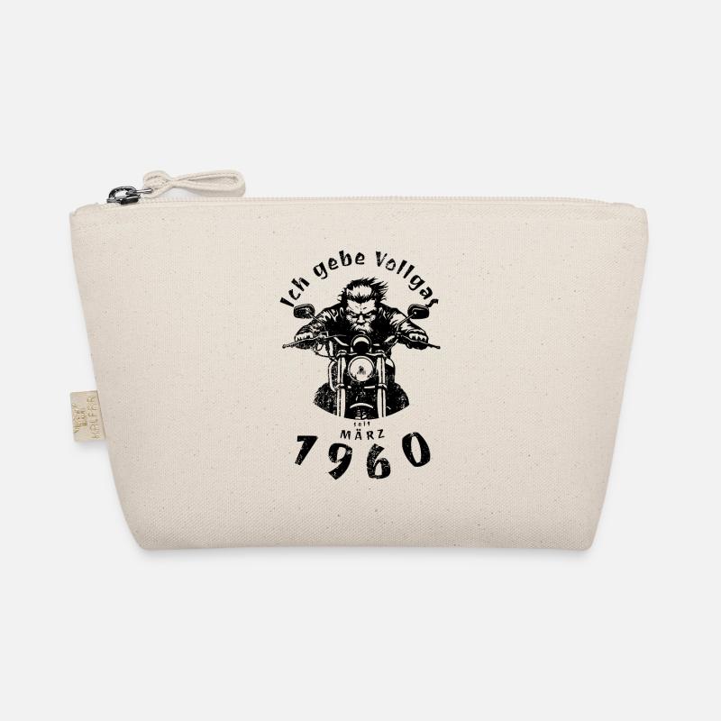 65. Geburtstag Ich gebe Vollgas seit 03/1960 Bio-Täschchen