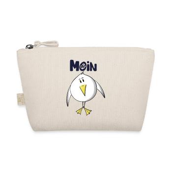 Möwe Moin Anker - Bio-Täschchen - Natur - Vorne