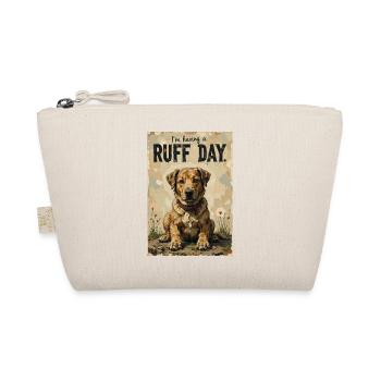 Dog, hard day. - Organic Pouch - nature - Front
