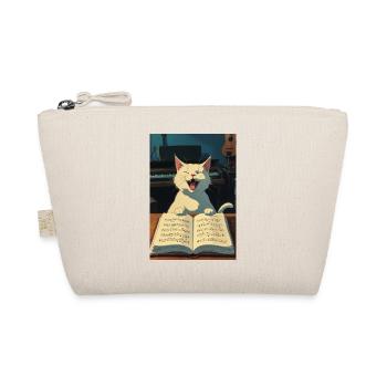Un chaton mignon chante - Trousse biologique - nature - Devant