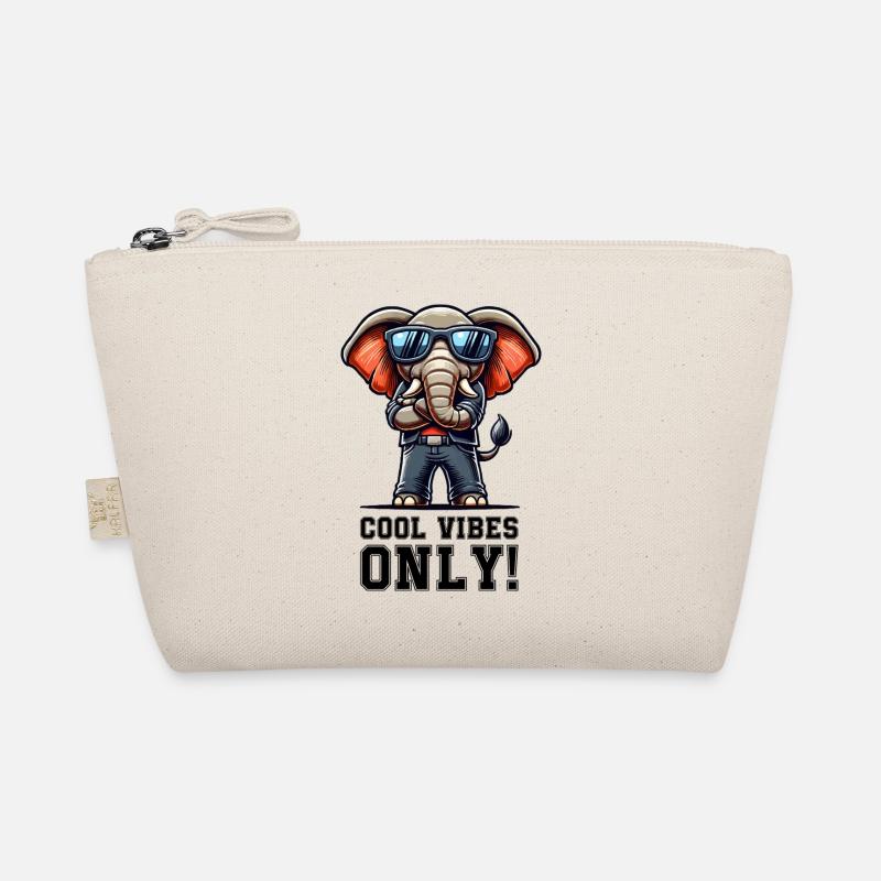 Éléphant Bande Dessinée Cool Trousse biologique