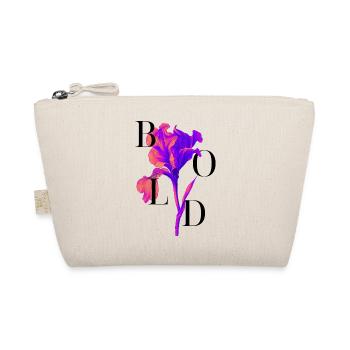 BOLD Flower statement - Bio-Täschchen - Natur - Vorne
