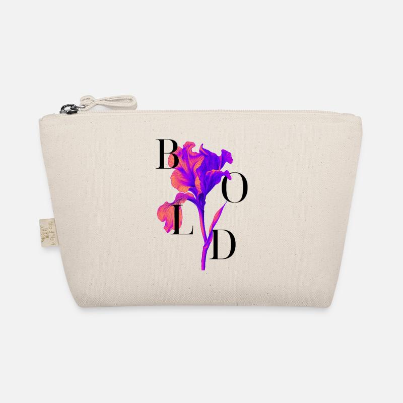 BOLD Flower statement - Bio-Täschchen - Natur