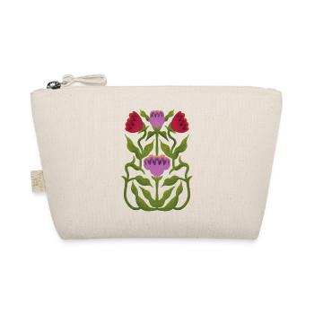 Artful floral ornaments - Organic Pouch - nature - Front