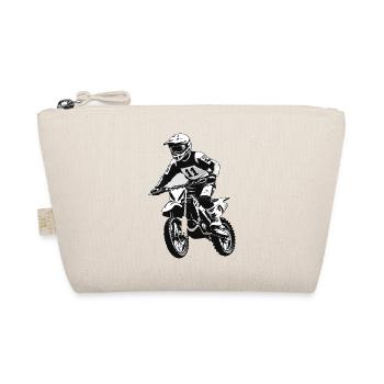 Autocollant motard motocross - Conception de moto - Trousse biologique - nature - Devant