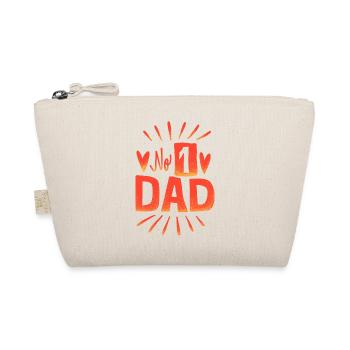 No. 1 Papa – Conception de cœurs et de rayons - Trousse biologique - nature - Devant