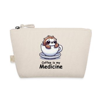 faultier kaffeetasse - Bio-Täschchen - Natur - Vorne