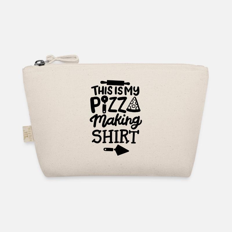 This is my pizza making shirt Bio-Täschchen