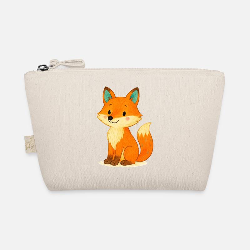 fuchs comic - Bio-Täschchen - Natur