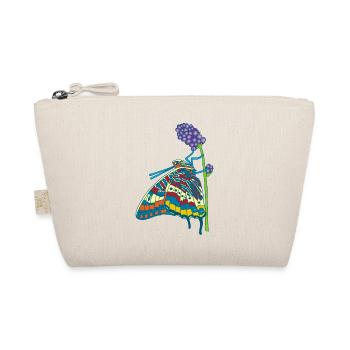 Schmetterling und Natur - Bio-Täschchen - Natur - Vorne