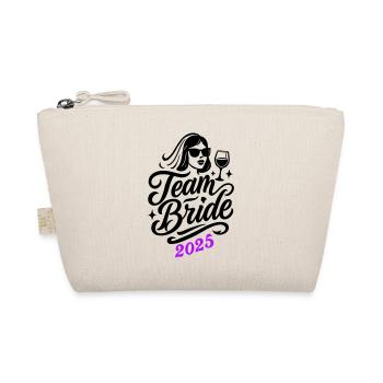 Team Bride 2025 - Organic Pouch - nature - Front