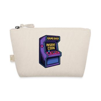 Insérer une pièce de monnaie – Retro Arcade Vibes - Trousse biologique - nature - Devant