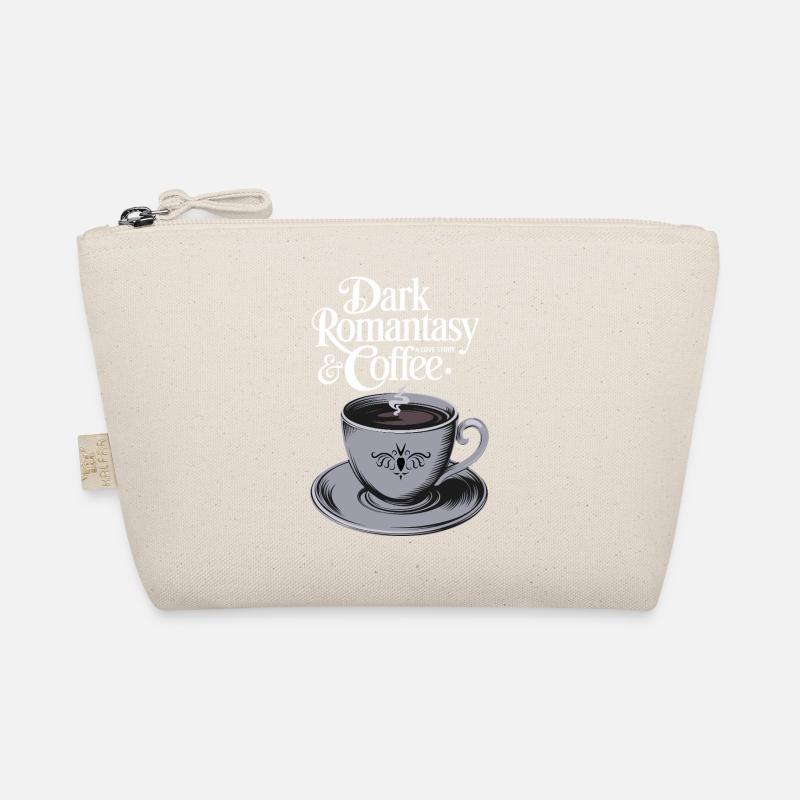 Dark Romantasy & Coffee - Bio-Täschchen - Natur