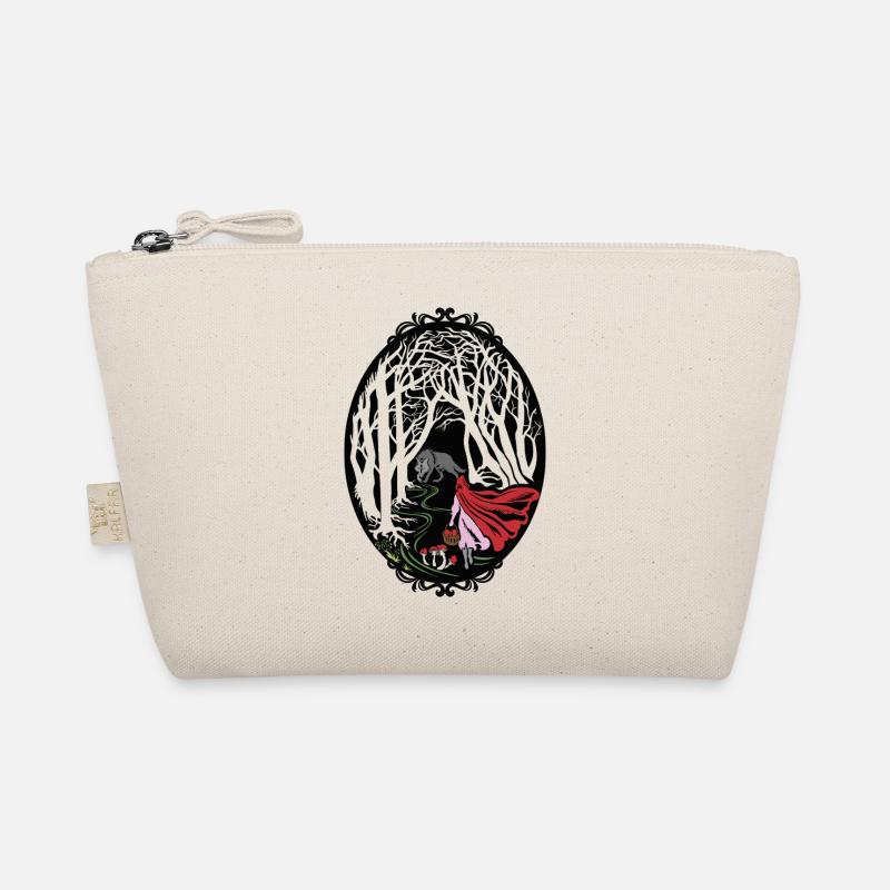 Rotkäppchen Red riding hood - Bio-Täschchen - Natur