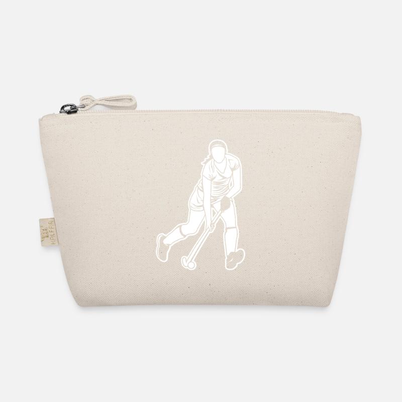 Hockey Mädchen Bio-Täschchen
