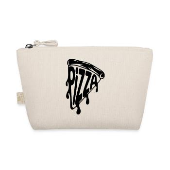 Pizza - Funny Pizza Quote Tshirt - Organic Pouch - nature - Front