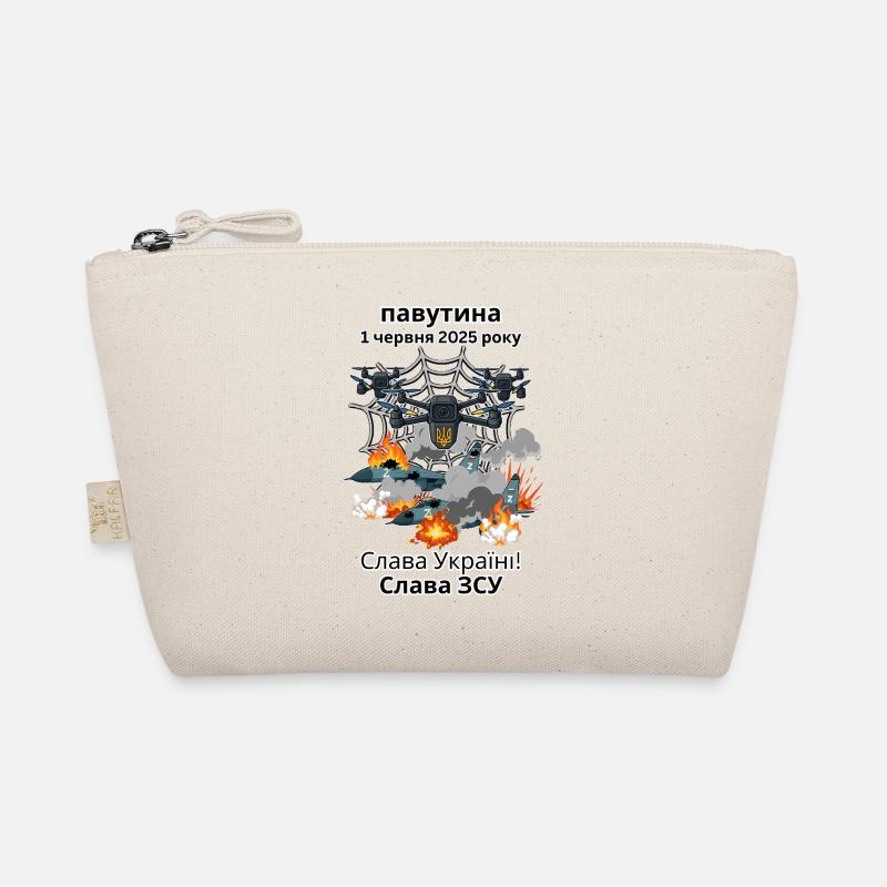 Ukraine Design, Operation Spiderweb, Spiderweb Organic Pouch
