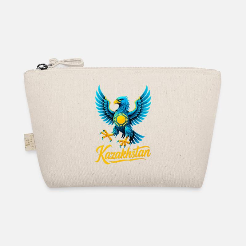 Kazakhstan Eagle Flag Flag Cool Gift Organic Pouch