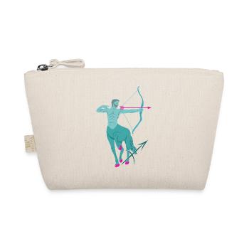Zodiac sign Sagittarius - Organic Pouch - nature - Front