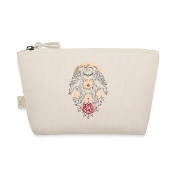 fille gothique avec un cadeau de corbeaux - Trousse biologique - nature - Devant
