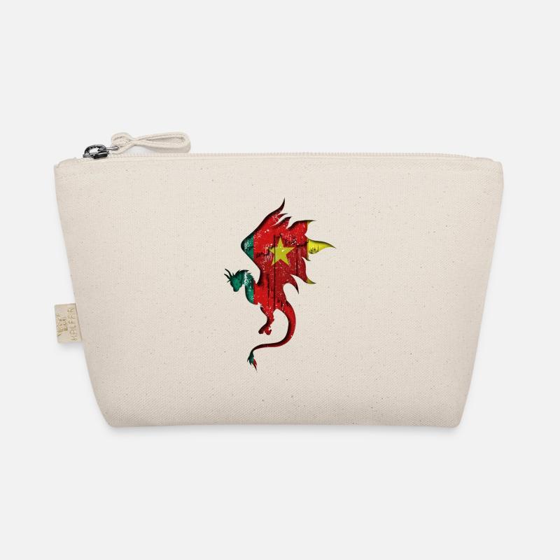 Drapeau du Cameroun - Cameroun - Silhouette de dragon Trousse biologique