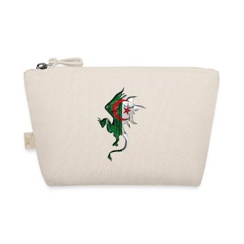 Drapeau de l’Algérie - Algérie - Silhouette de dragon - Trousse biologique - nature - Devant