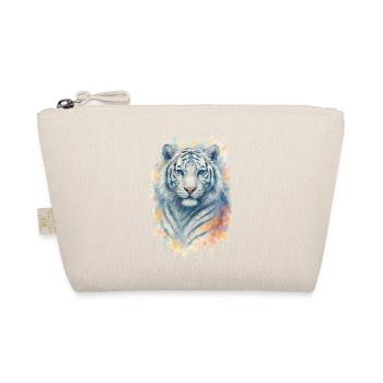 tiger aquarell tier - Bio-Täschchen - Natur - Vorne