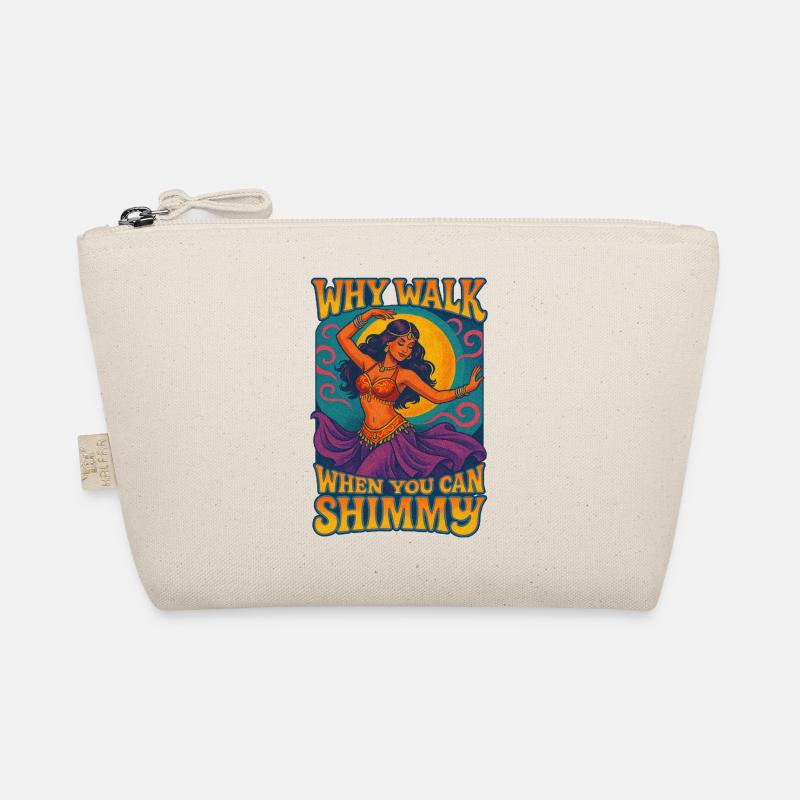 Belly Dancer Motivational Poster Organic Pouch