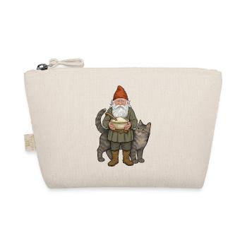 The Farm Elf and the Cat - Organic Pouch - nature - Front