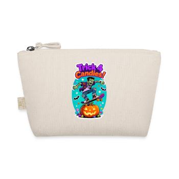 Trick 4 Candies Halloween Skateboard Tee - Trousse biologique - nature - Devant