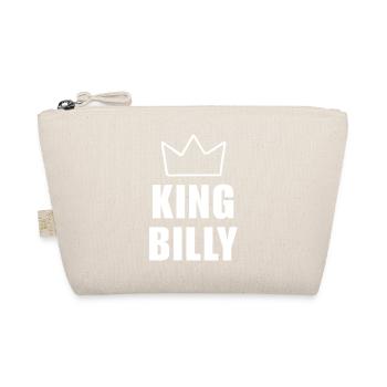 King Billy Crown Shirt – Name Starting with B - Organic Pouch - nature - Front