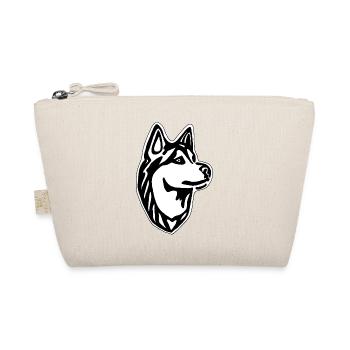 Husky Dog - Organic Pouch - nature - Front