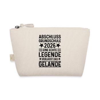 Abschluss Grundschule 2026 - Bio-Täschchen - Natur - Vorne
