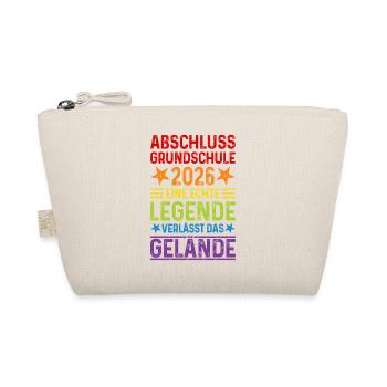 Grundschule Abschluss 2026 - Bio-Täschchen - Natur - Vorne