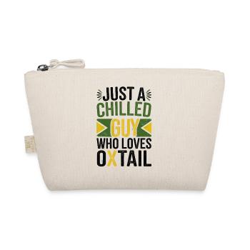 Homme décontracté avec queue de bœuf, drapeau jamaïcain - Trousse biologique - nature - Devant