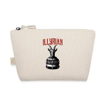 Illyrian Heritage Helmet of Skanderbeg - Organic Pouch - nature - Front