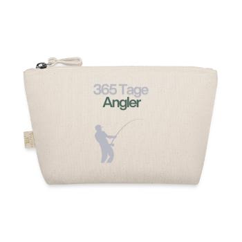 365 Days Angler – Angler Gift - Organic Pouch - nature - Front
