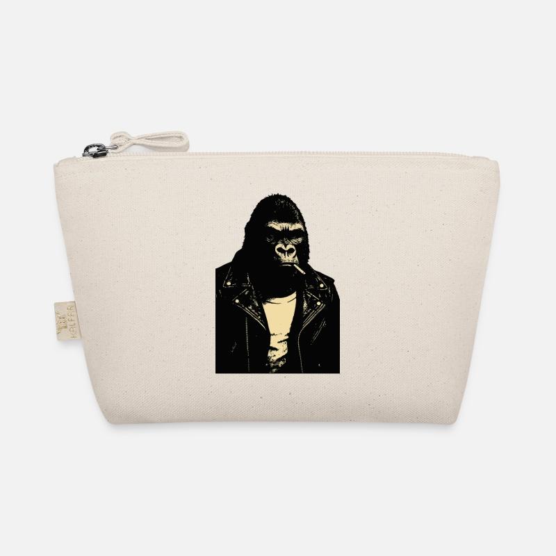 Gorilla Rebel Leather Jacket Organic Pouch