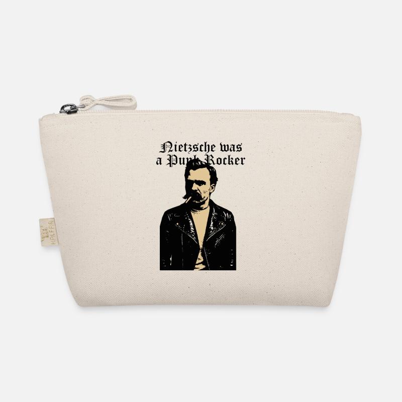 Friedrich Nietzsche was a punk rocker gift Organic Pouch