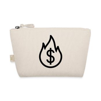 Burning Money - Organic Pouch - nature - Front