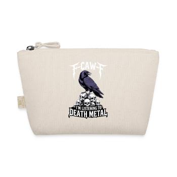 Raven over Skulls – Death Metal - Organic Pouch - nature - Front