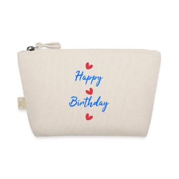 ALLES GUTE ZUM GEBURTSTAG. ALLES GUTE ZUM GEBURTSTAG. JAHRESTAG. - Bio-Täschchen - Natur - Vorne