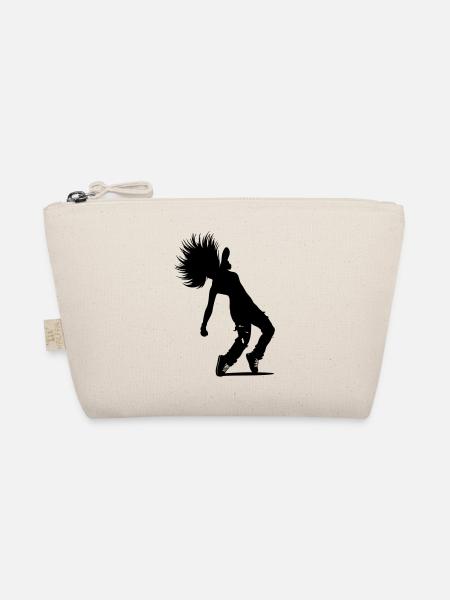 B-Girl Silhouette – Breakdance Power Move - Trousse biologique - nature - Devant