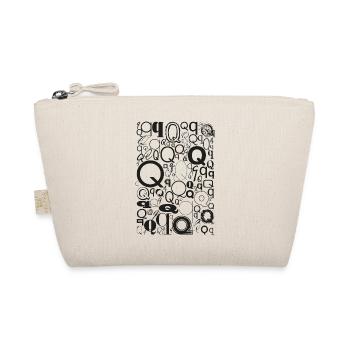 Typo Q - Conception de lettres pour les amateurs de polices - Trousse biologique - nature - Devant