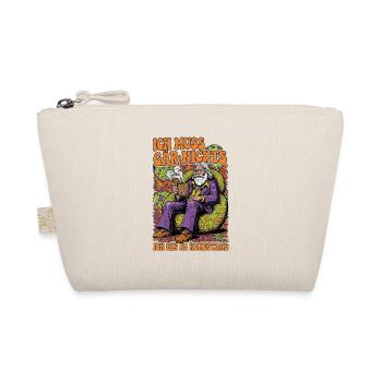Grandpa Pension 2025 Grandson Gift Retirement Funny - Organic Pouch - nature - Front