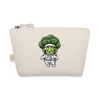 Broccoli Astronaut in Space Spaceship Vegetables - Organic Pouch - nature - Front