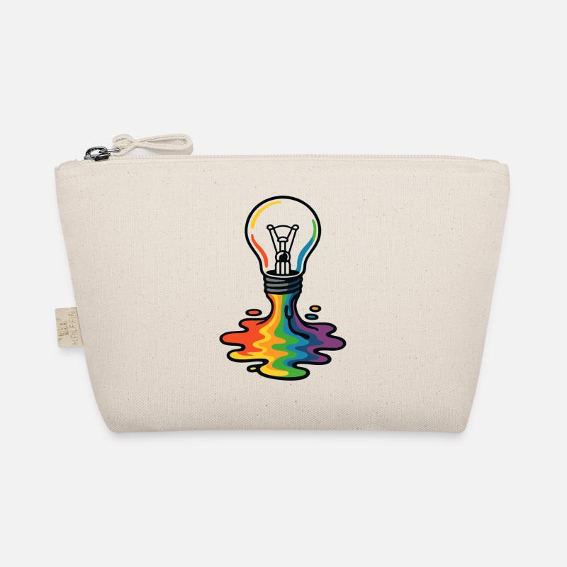 Rainbow Melt Glühbirne Bio-Täschchen