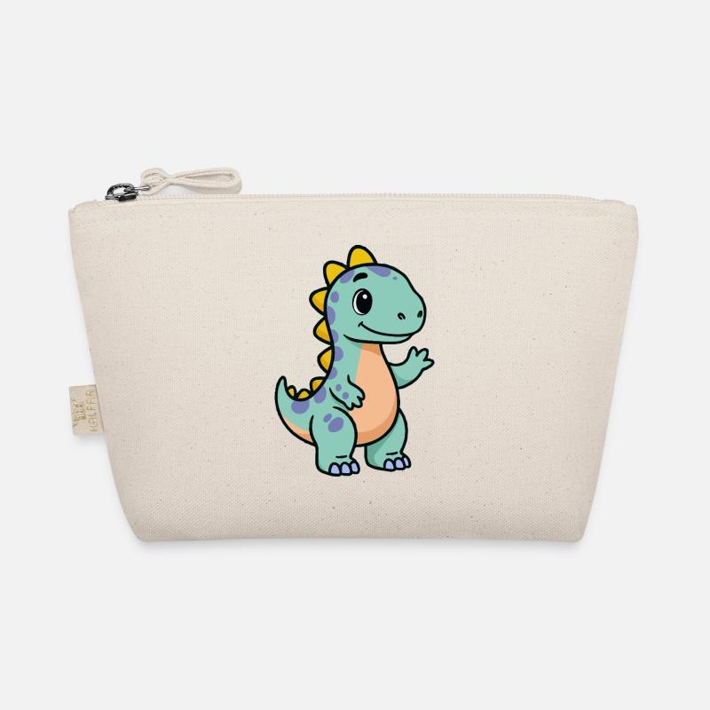 Kleiner Dino-Kuschel Bio-Täschchen