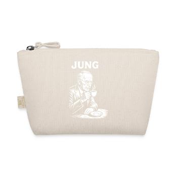 Carl Gustav Jung beim Kaffeetrinken - Bio-Täschchen - Natur - Vorne