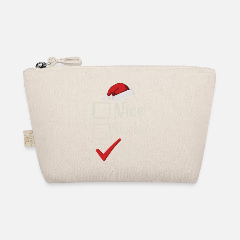 Nice Naughty 67 Noël Meme Trousse biologique